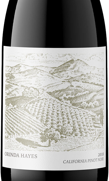 Orinda Hayes 2018 Pinot Noir California