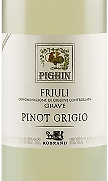 Pighin 2018 Pinot Grigio Friuli-Venezia DOC, Italy 