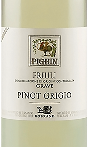 Pighin 2018 Pinot Grigio Friuli-Venezia DOC, Italy 