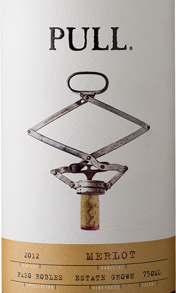 Pull 2012 Merlot Paso Robles, California