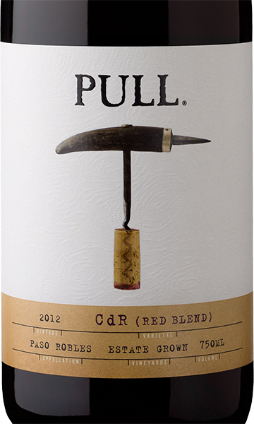 Pull 2012 CdR Red Blend Paso Robles, California