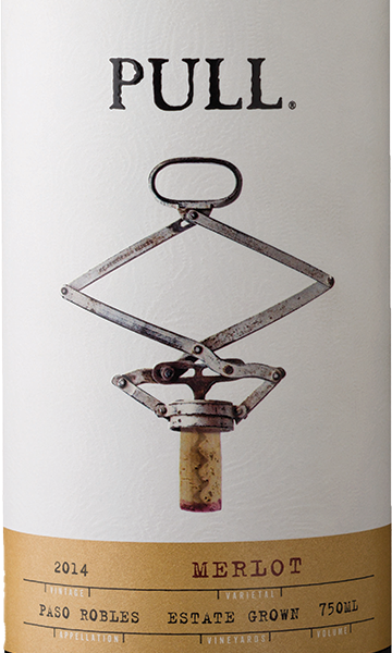Pull 2014 Merlot Paso Robles, California