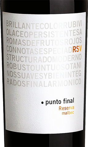 Renacer Punto Final 2017 Malbec Reserva Mendoza, Argentina