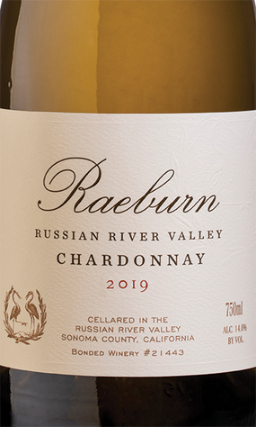 Raeburn 2019 Chardonnay Russian River Valley, California