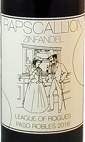 Rapscallion 2016 Zinfandel Paso Robles, California
