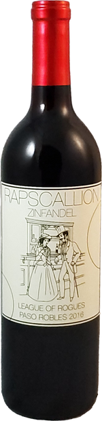 Rapscallion 2016 Zinfandel Paso Robles, California