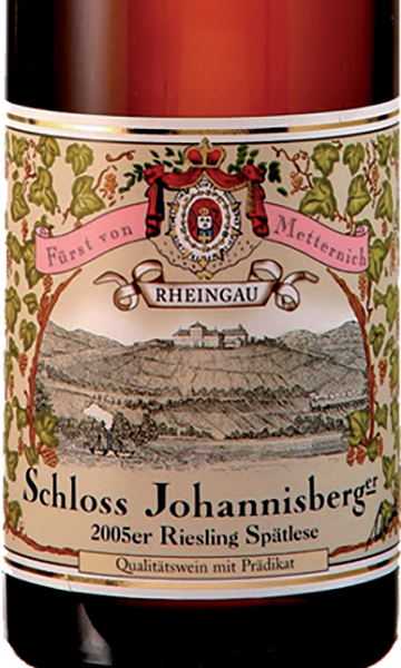 Schloss Johannisberg 2016 Grünlack Spätlese Riesling Rheingau, Germany