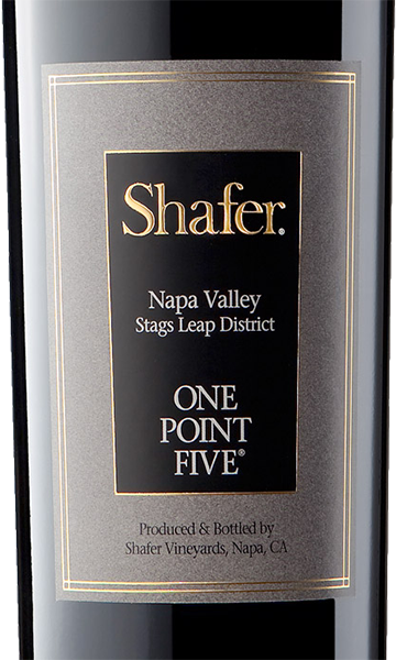 Shafer 2017 One Point Five Cabernet Sauvignon Stags Leap District, Napa Valley