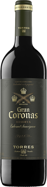 Torres 2015 Gran Coronas Cabernet Sauvignon Reserva Penedès DO, Spain