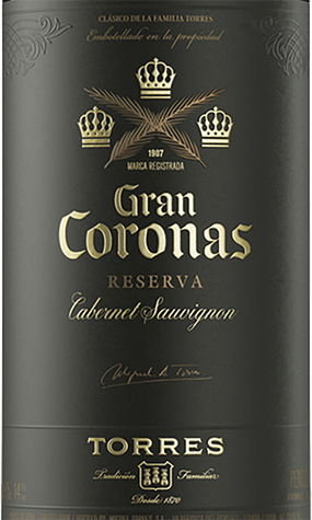 Torres 2015 Gran Coronas Cabernet Sauvignon Reserva Penedès DO, Spain