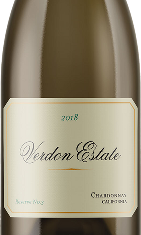 Verdon Estate 2018 Chardonnay California