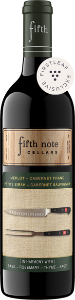 Fifth Note Cellars 2017 Merlot-Cabernet Franc Blend California