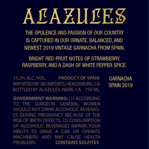 Alazules 2019 Garnacha Spain