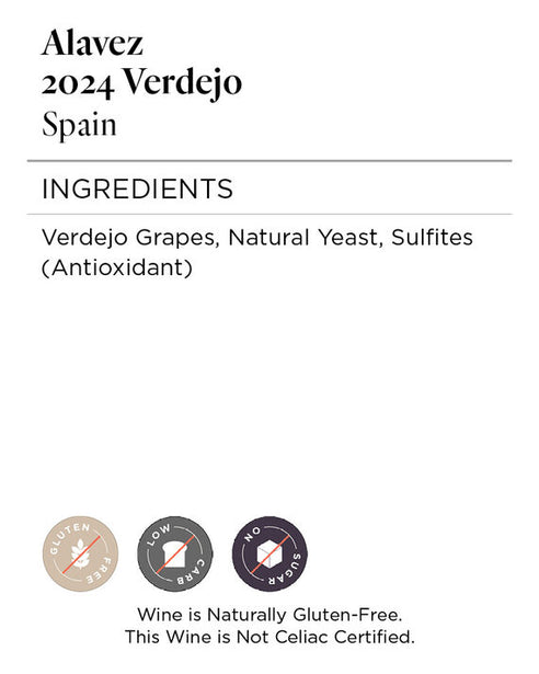 Alavez 2024 Verdejo, Spain