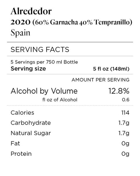 Alrededor 2020 Garnacha Blend, Spain