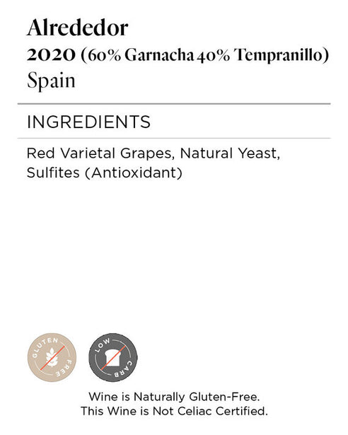 Alrededor 2020 Garnacha Blend, Spain