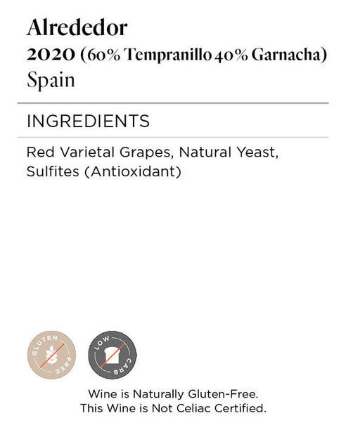 Alrededor 2020 Tempranillo Blend, Spain