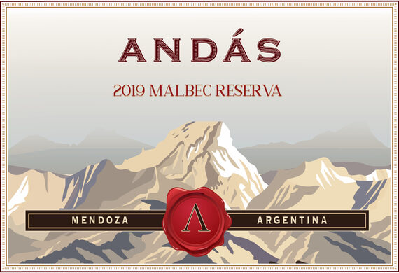 Andás 2019 Malbec Reserva Mendoza, Argentina