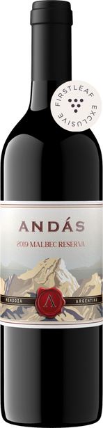 Andás 2019 Malbec Reserva Mendoza, Argentina
