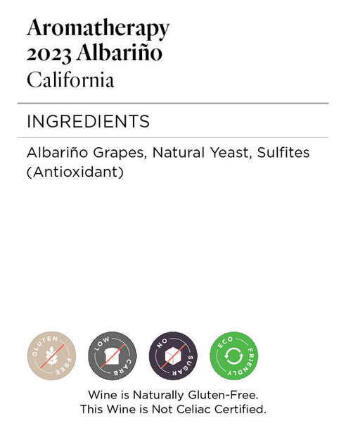 Aromatherapy 2023 Albariño, California