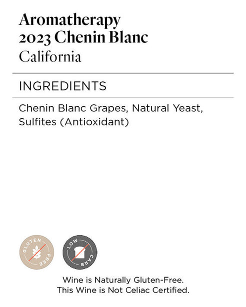 Aromatherapy 2023 Chenin Blanc, California