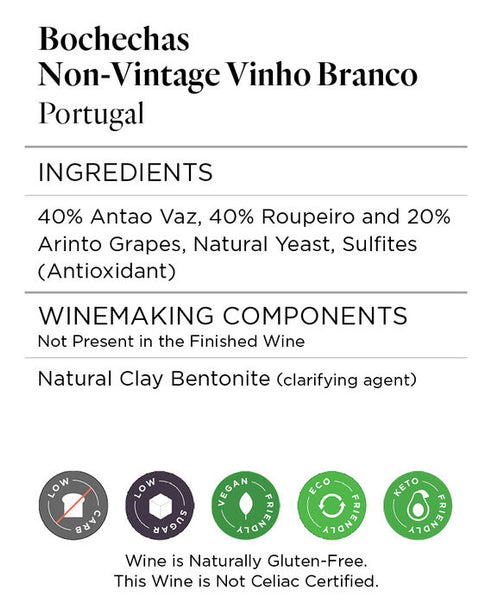Bochechas NV Vinho Branco, Portugal
