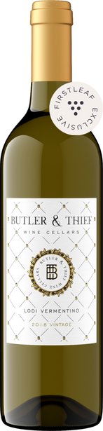 Butler and Thief 2018 Vermentino Lodi, California