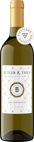 Butler and Thief 2018 Vermentino Lodi, California