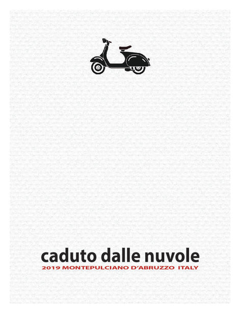 Caduto dalle Nuvole 2019 Montepulciano d'Abruzzo DOC, Italy