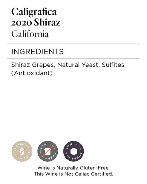 Caligrafica 2020 Shiraz California
