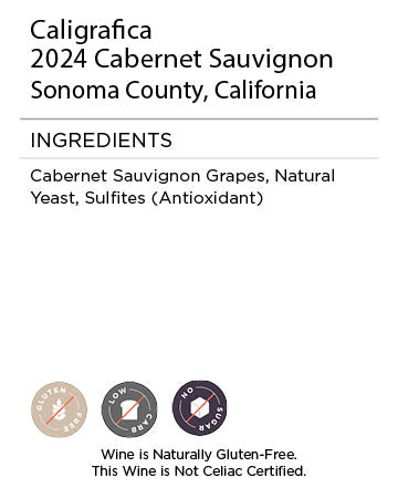 Caligrafica Cabernet Sauvignon serving facts