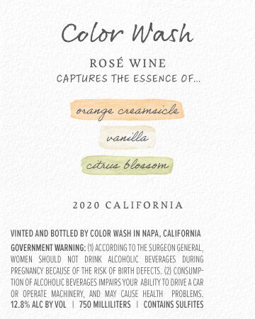 Color Wash 2020 Rosé, California