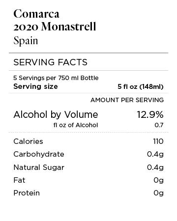 Comarca 2020 Monastrell, Spain