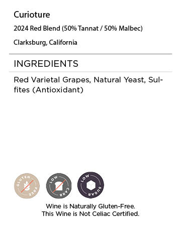 Curioture Tannat Malbec Serving Facts