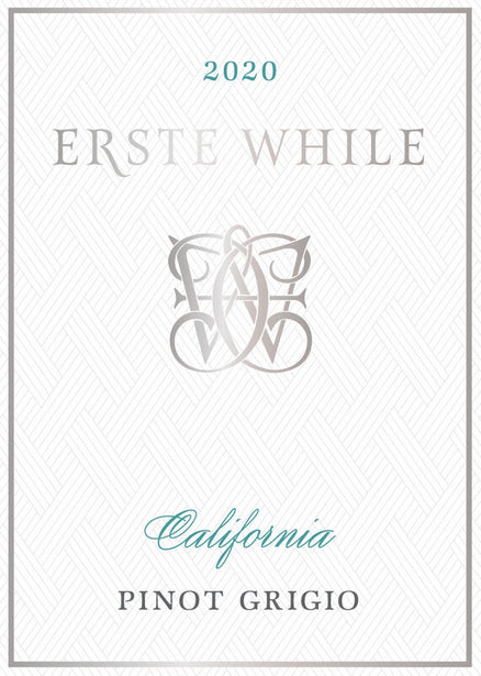 Erste While 2020 Pinot Grigio California