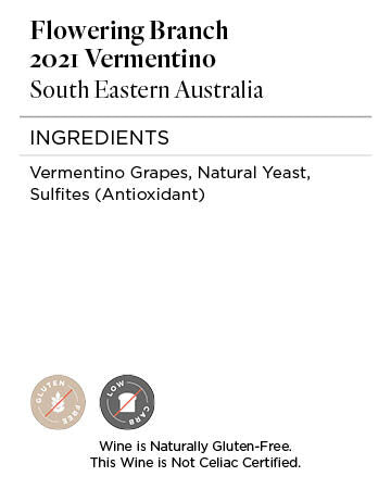 Flowering Branch 2021 Vermentino South Eastern Australia, Australia