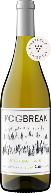 Fogbreak 2019 Pinot Gris Monterey County, California
