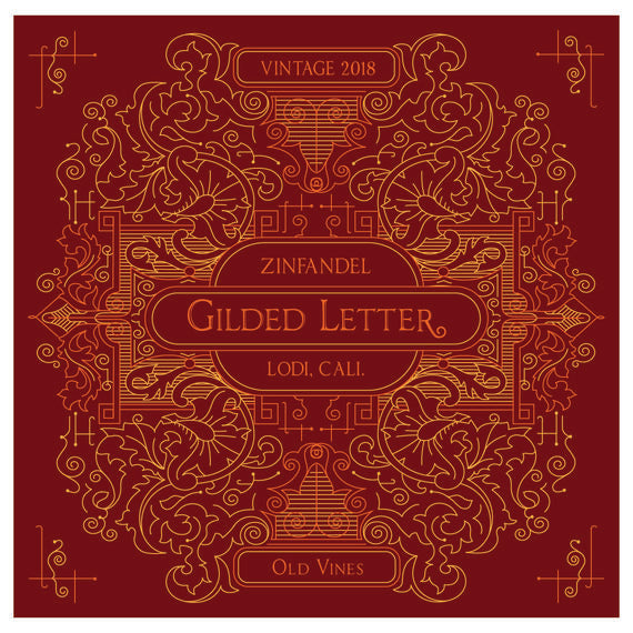 Gilded Letter 2018 Zinfandel Lodi, California