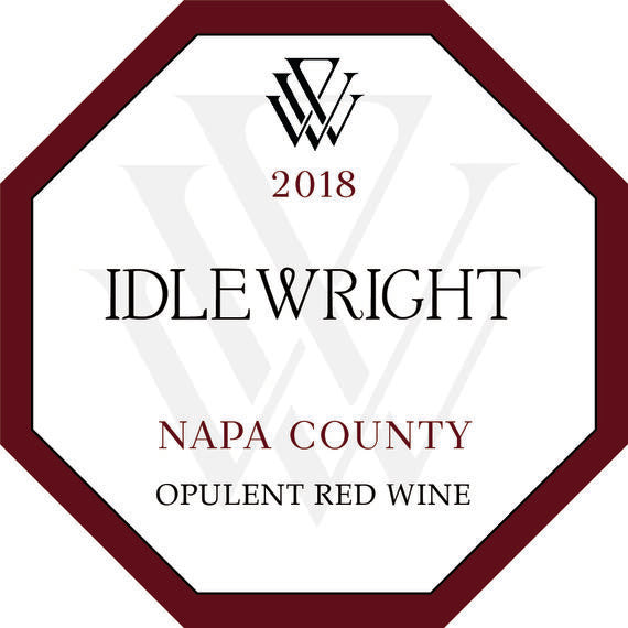 Idlewright 2018 Opulent Red Napa County, California
