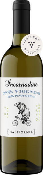 Incarnadine 2019 Viognier-Pinot Grigio Paso Robles, California