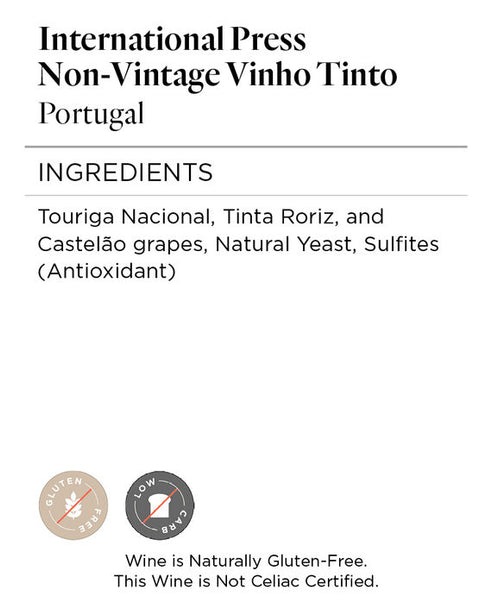 International Press NV Vinho Tinto, Portugal
