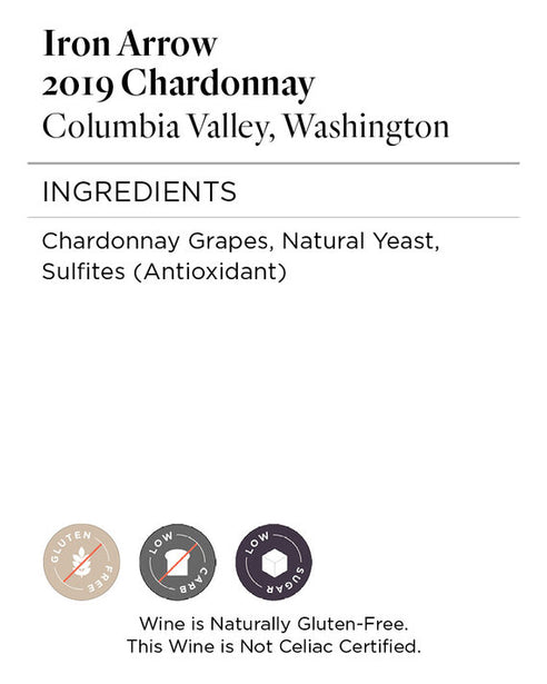 Iron Arrow 2019 Chardonnay Columbia Valley, Washington