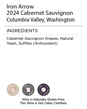 Iron Arrow Cabernet Sauvignon Serving facts