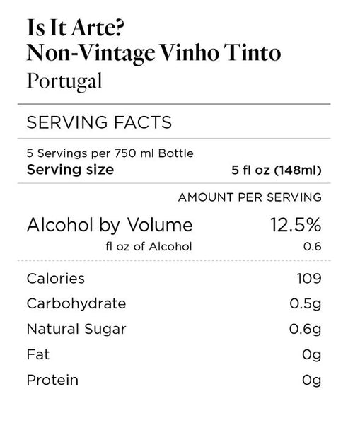 Is It Arte? NV Vinho Tinto, Portugal