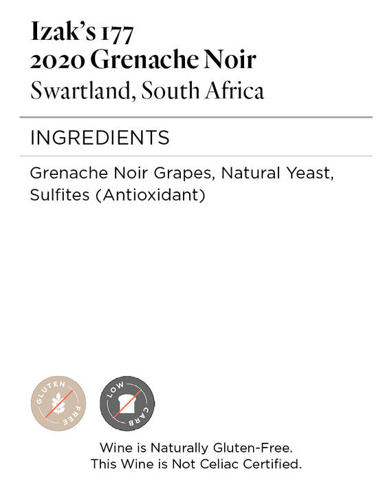 Buy Izak's 177 2020 Grenache Noir – Firstleaf