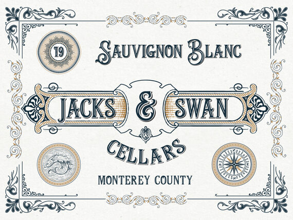 Jacks & Swan Cellars 2019 Sauvignon Blanc Monterey County, California