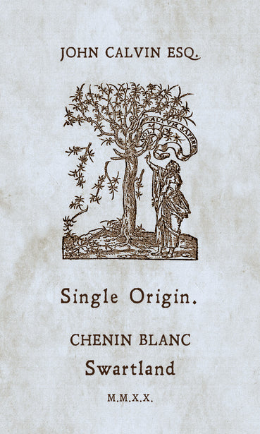 John Calvin Esq. 2020 Single Origin Chenin Blanc Swartland, South Africa