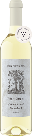 John Calvin Esq. 2020 Single Origin Chenin Blanc Swartland, South Africa