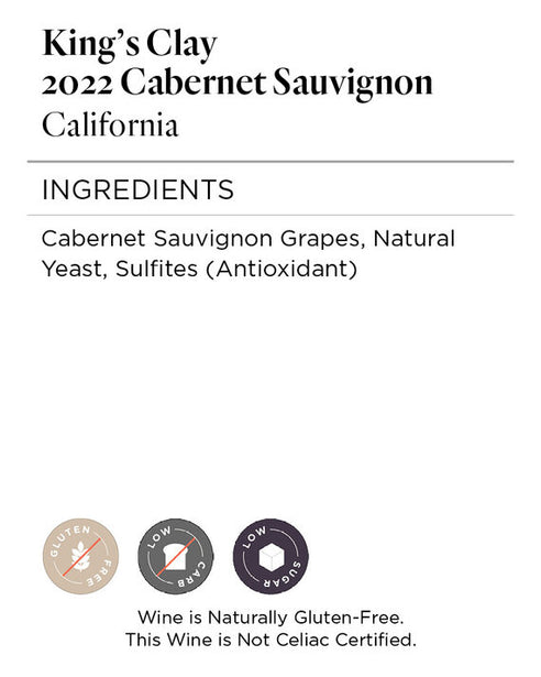 King's Clay 2022 Cabernet Sauvignon, California