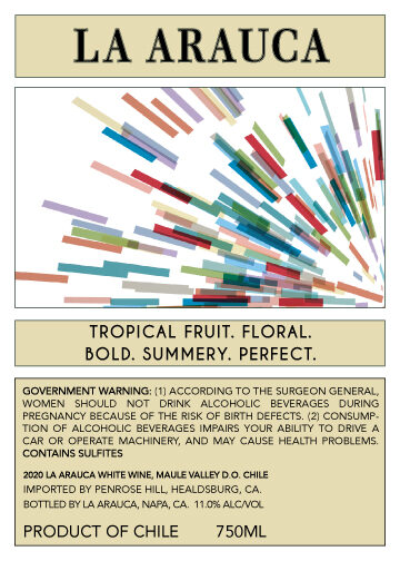 La Arauca 2020 White Wine Maule Valley DO, Chile